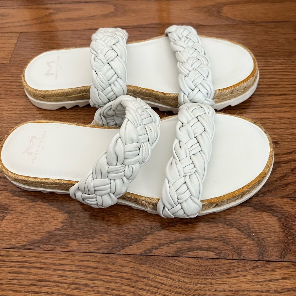 Marc Fisher Rope Sandals - Picture 2 of 3